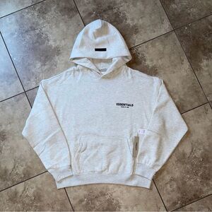 Fear of God Essentials Hoodie Light Oatmeal Size XL